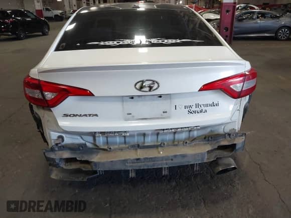 2017 Hyundai Sonata SE with VIN 5NPE24AF5HH439977, listed as a IAAI auction lot 43055610 with 198,520 mi miles and . Bid and sale history available at DreamBid. Image 6.