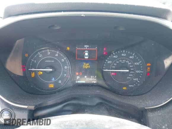 2020 Subaru Impreza Premium with VIN 4S3GTAV65L3723726, listed as a IAAI auction lot 42309069 with 31,487 mi miles and . Bid and sale history available at DreamBid. Image 7.
