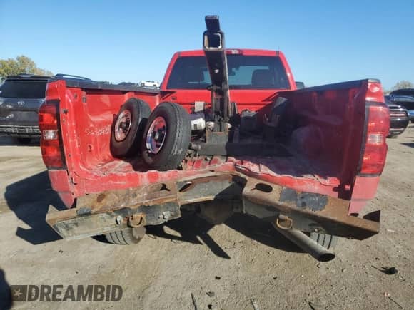 2017 Chevrolet Silverado 2500HD Work Truck with VIN 1GC0KUEG7HZ264265, listed as a Copart auction lot 73588704 with 256,095 mi miles and Salvage title. Bid and sale history available at DreamBid. Image 6.