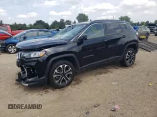 2023 Jeep Compass Limited with VIN 3C4NJDCN4PT510527, listed as a Copart auction lot 66489645 with Not provided miles and Salvage title. Bid and sale history available at DreamBid. Image 1.