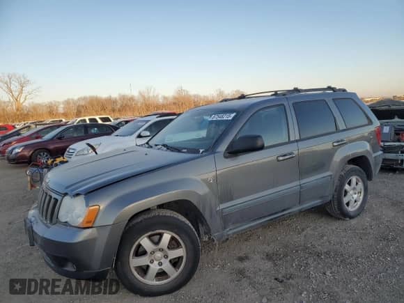 2008 Jeep Grand Cherokee Laredo с VIN 1J8HR48M78C174514, выставлен на аукционе Copart как лот 87548215 с пробегом 108 522 миль миль и Чистый • Clean title. История ставок и продаж доступна на DreamBid. Изображение 1.
