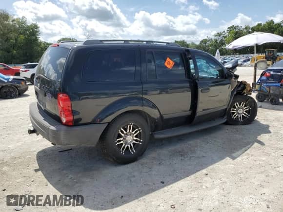 2005 Dodge Durango SXT with VIN 1D4HD38N45F612475, listed as a Copart auction lot 63110135 with 315,465 mi miles and Salvage title. Bid and sale history available at DreamBid. Image 3.