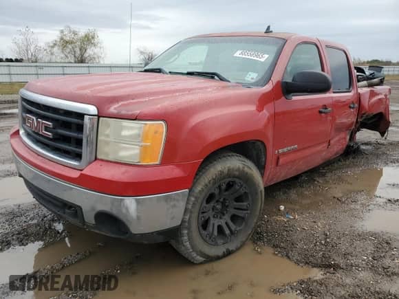 2008 GMC Sierra 1500 SL with VIN 2GTEK13C981310353, listed as a Copart auction lot 88558965 with 229,469 mi miles and Salvage title. Bid and sale history available at DreamBid. Image 1.