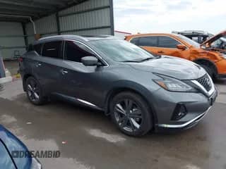2023 Nissan Murano Platinum with VIN 5N1AZ2DS6PC104045, listed as a IAAI auction lot 43213959 with 52,741 mi miles and . Bid and sale history available at DreamBid. Image 1.