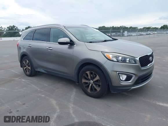 2017 Kia Sorento EX with VIN 5XYPH4A57HG319961, listed as a IAAI auction lot 43203878 with 160,096 mi miles and . Bid and sale history available at DreamBid. Image 1.