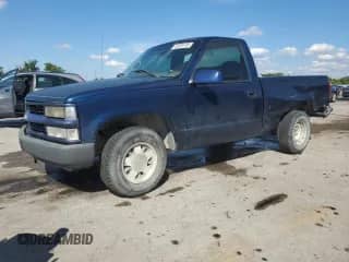 1998 Chevrolet Silverado 1500 with VIN 1GCEC14RXWZ128004, listed as a Copart auction lot 86500705 with 204,630 mi miles and Salvage title. Bid and sale history available at DreamBid. Image 1.
