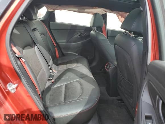 2020 Hyundai Elantra N Line z VIN KMHH55LC8LU133816, wystawiony jako Copart lot #69653145 z przebiegiem 98 686 mil mil oraz Nie do naprawy • Non repairable. Historia ofert i sprzedaży dostępna na DreamBid. Obrazek 10.