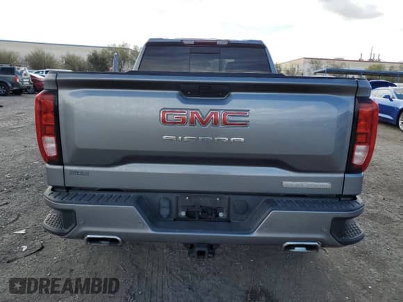 2021 GMC Sierra 1500 Elevation with VIN 1GTR9CED7MZ222479, listed as a Copart auction lot 49123845 with 31,327 mi miles and Salvage title. Bid and sale history available at DreamBid. Image 6.