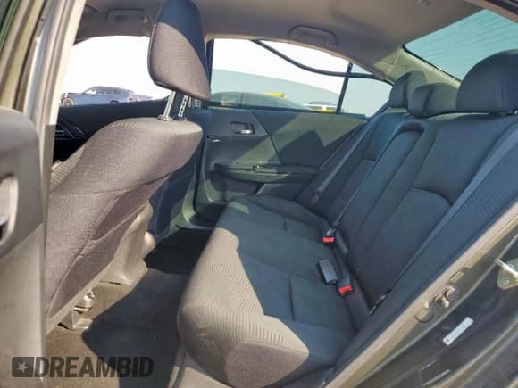 2014 Honda Accord LX с VIN 1HGCR2F34EA117597, выставлен на аукционе Copart как лот 81526765 с пробегом 62 395 миль миль и Списание • Salvage title. История ставок и продаж доступна на DreamBid. Изображение 10.