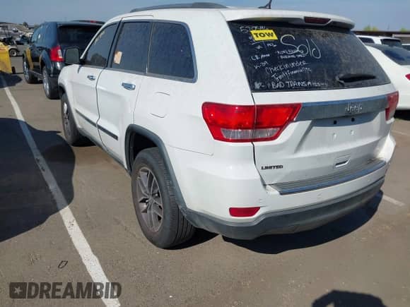 2013 Jeep Grand Cherokee Limited с VIN 1C4RJEBG5DC520596, выставлен на аукционе IAAI как лот 43164854 с пробегом 163 618 миль миль и . История ставок и продаж доступна на DreamBid. Изображение 3.