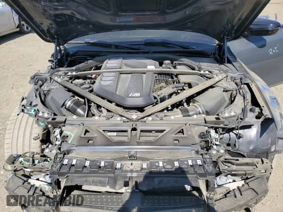 2025 BMW M3 Competition xDrive с VIN WBS33HJ0XSFT90597, выставлен на аукционе Copart как лот 65596505 с пробегом 3 607 миль миль и Списание • Salvage title. История ставок и продаж доступна на DreamBid. Изображение 11.