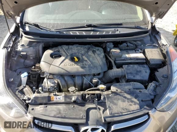 2013 Hyundai Elantra GLS with VIN 5NPDH4AE2DH335460, listed as a Copart auction lot 85127435 with 76,018 mi miles and Salvage title. Bid and sale history available at DreamBid. Image 11.