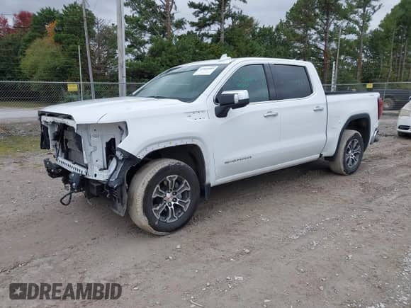 2025 GMC Sierra 1500 SLT z VIN 1GTUUDED7SZ193643, wystawiony jako IAAI lot #43566085 z przebiegiem 21 021 mil mil oraz . Historia ofert i sprzedaży dostępna na DreamBid. Obrazek 18.
