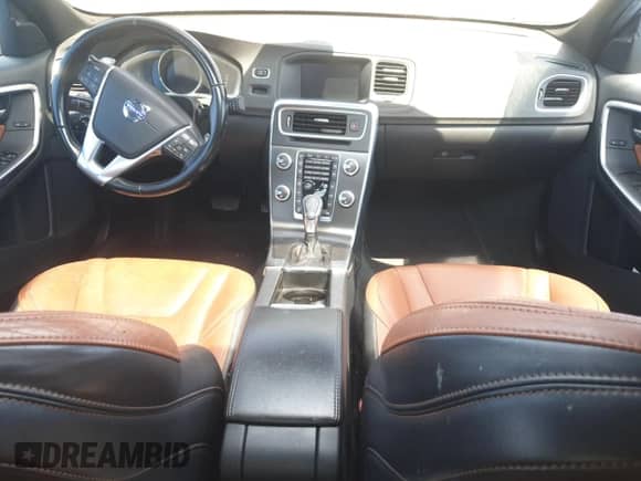 2015 Volvo S60 T6 Drive-E with VIN YV149MFK4F2336717, listed as a Copart auction lot 51391435 with Not provided miles and Salvage title. Bid and sale history available at DreamBid. Image 8.
