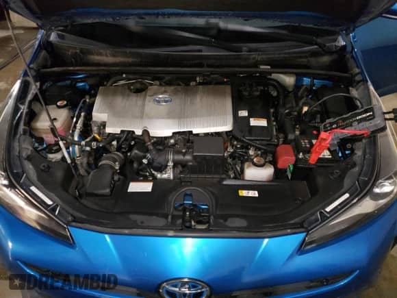 2020 Toyota Prius L Eco with VIN JTDKARFUXL3110965, listed as a Copart auction lot 81241595 with 94,776 mi miles and Clean title. Bid and sale history available at DreamBid. Image 11.