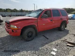 1998 Dodge Durango with VIN 1B4HS28ZXWF160899, listed as a Copart auction lot 75670204 with 181,705 mi miles and Salvage title. Bid and sale history available at DreamBid. Image 1.
