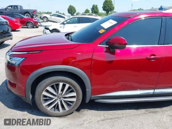 2022 Nissan Pathfinder Platinum с VIN 5N1DR3DH9NC223082, выставлен на аукционе IAAI как лот 42698899 с пробегом 56 659 миль миль и . История ставок и продаж доступна на DreamBid. Изображение 6.