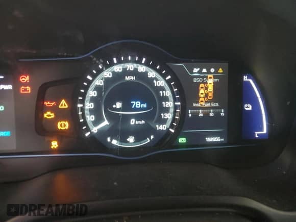 2017 Hyundai Ioniq SEL z VIN KMHC75LC9HU035843, wystawiony jako Copart lot #70519225 z przebiegiem 152 956 mil mil oraz Czysty tytuł • Clean title. Historia ofert i sprzedaży dostępna na DreamBid. Obrazek 9.