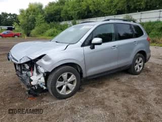 2015 Subaru Forester Premium z VIN JF2SJADC4FH548546, wystawiony jako Copart lot #69291555 z przebiegiem 84 175 mil mil oraz Czysty tytuł • Clean title. Historia ofert i sprzedaży dostępna na DreamBid. Obrazek 1.