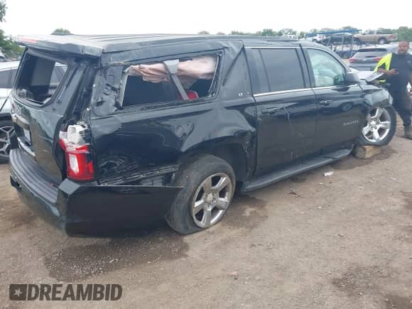 2017 Chevrolet Suburban LT с VIN 1GNSKHKC0HR230578, выставлен на аукционе IAAI как лот 43066299 с пробегом 34 298 миль миль и . История ставок и продаж доступна на DreamBid. Изображение 4.