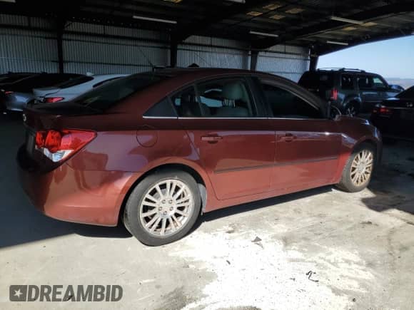 2012 Chevrolet Cruze ECO with VIN 1G1PJ5SC7C7177519, listed as a Copart auction lot 81153285 with 87,290 mi miles and Clean title. Bid and sale history available at DreamBid. Image 3.