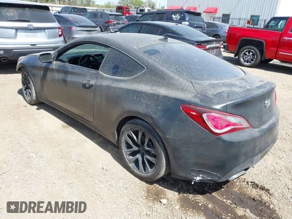 2013 Hyundai Genesis Coupe R-Spec with VIN KMHHT6KD4DU089126, listed as a IAAI auction lot 41851301 with 104,270 mi miles and . Bid and sale history available at DreamBid. Image 3.