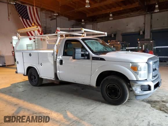 2016 Ford F-250 XL with VIN 1FDBF2A61GEB99039, listed as a Copart auction lot 90831805 with 302,963 mi miles and Clean title. Bid and sale history available at DreamBid. Image 4.