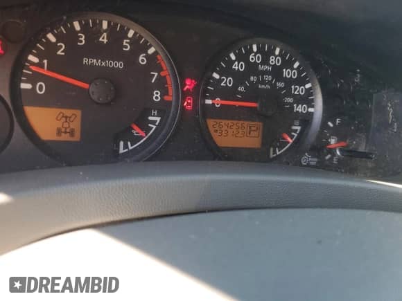 2010 Nissan Frontier SE with VIN 1N6AD0EV4AC416403, listed as a Copart auction lot 70512615 with 264,256 mi miles and Clean title. Bid and sale history available at DreamBid. Image 9.