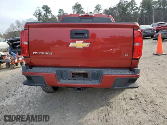 2016 Chevrolet Colorado 2WD LT with VIN 1GCGSCE37G1138247, listed as a Copart auction lot 46989055 with 109,391 mi miles and Salvage title. Bid and sale history available at DreamBid. Image 6.