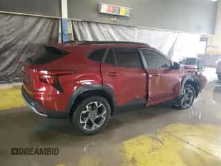 2025 Chevrolet Trax LT с VIN KL77LHEP0SC176832, выставлен на аукционе Copart как лот 82069855 с пробегом 21 175 миль миль и Чистый • Clean title. История ставок и продаж доступна на DreamBid. Изображение 3.