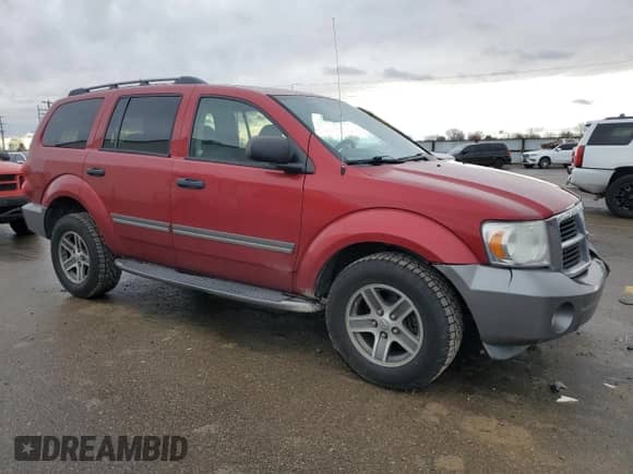 2008 Dodge Durango with VIN 1D8HB68N98F154622, listed as a Copart auction lot 86449954 with 218,571 mi miles and Salvage title. Bid and sale history available at DreamBid. Image 4.