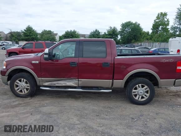 2004 Ford F-150 XLT with VIN 1FTPW14504KC08138, listed as a IAAI auction lot 43025659 with 175,519 mi miles and . Bid and sale history available at DreamBid. Image 14.