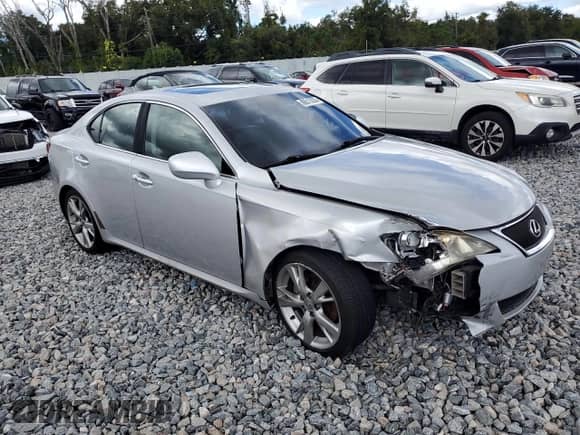 2008 Lexus IS 250 с VIN JTHBK262985086431, выставлен на аукционе Copart как лот 86513035 с пробегом 180 942 миль миль и Списание • Salvage title. История ставок и продаж доступна на DreamBid. Изображение 4.