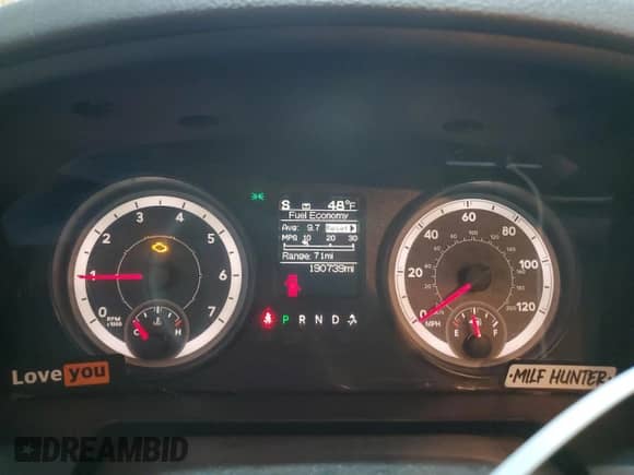 2016 Ram 1500 Outdoorsman with VIN 1C6RR7GT5GS224313, listed as a Copart auction lot 43775215 with 190,739 mi miles and Salvage title. Bid and sale history available at DreamBid. Image 9.