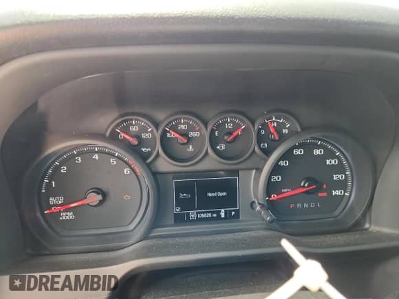 2022 Chevrolet Silverado 1500 Custom z VIN 3GCPDBEK0NG525703, wystawiony jako Copart lot #63066565 z przebiegiem 105 626 mil mil oraz Szkoda całkowita • Salvage title. Historia ofert i sprzedaży dostępna na DreamBid. Obrazek 9.