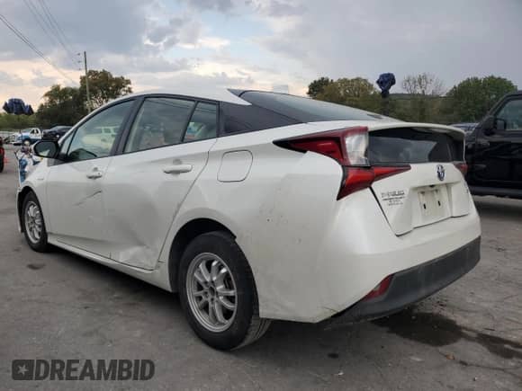 2019 Toyota Prius L Eco с VIN JTDKARFU8K3081058, выставлен на аукционе Copart как лот 80923675 с пробегом 113 331 миль миль и Списание • Salvage title. История ставок и продаж доступна на DreamBid. Изображение 2.