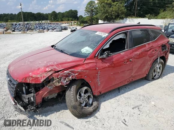 2022 Hyundai Tucson SEL с VIN 5NMJB3AE0NH137781, выставлен на аукционе Copart как лот 71326295 с пробегом 39 818 миль миль и Списание • Salvage title. История ставок и продаж доступна на DreamBid. Изображение 1.