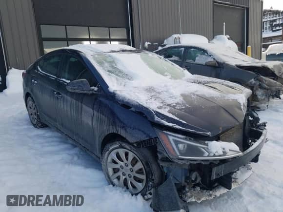 2020 Hyundai Elantra Value Edition with VIN KMHD84LF1LU946599, listed as a Copart auction lot 88288445 with 58,906 mi miles and Salvage title. Bid and sale history available at DreamBid. Image 4.