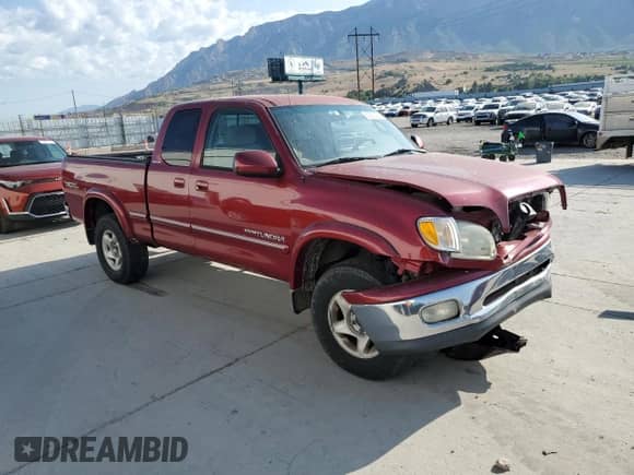 2001 Toyota Tundra Limited z VIN 5TBBT48161S150819, wystawiony jako Copart lot #60020425 z przebiegiem 199 296 mil mil oraz Szkoda całkowita • Salvage title. Historia ofert i sprzedaży dostępna na DreamBid. Obrazek 4.