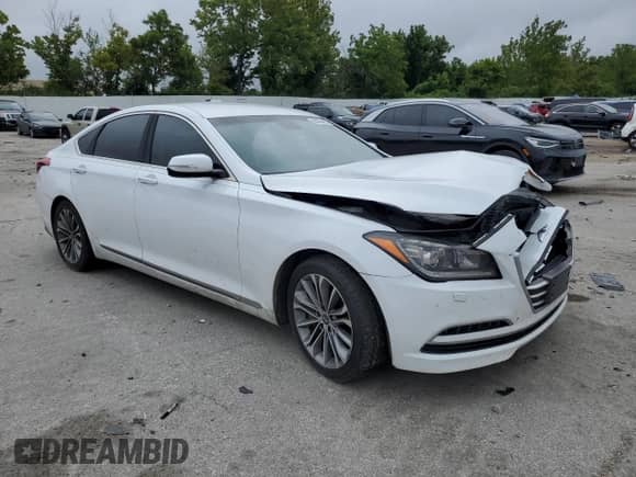 2016 Hyundai Genesis 3.8L с VIN KMHGN4JE0GU133471, выставлен на аукционе Copart как лот 65996895 с пробегом Не указан миль и Списание • Salvage title. История ставок и продаж доступна на DreamBid. Изображение 4.