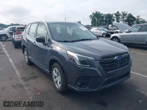2022 Subaru Forester z VIN JF2SKAAC2NH448770, wystawiony jako IAAI lot #42983612 z przebiegiem 36 049 mil mil oraz . Historia ofert i sprzedaży dostępna na DreamBid. Obrazek 1.