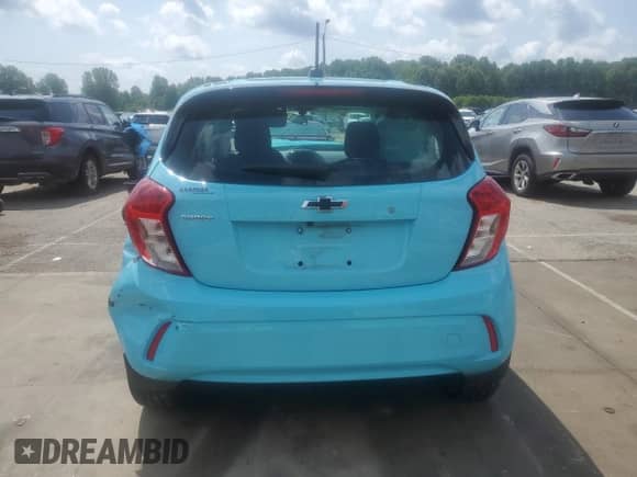 2021 Chevrolet Spark LS with VIN KL8CB6SA7MC221530, listed as a Copart auction lot 64540065 with Not provided miles and Salvage title. Bid and sale history available at DreamBid. Image 6.