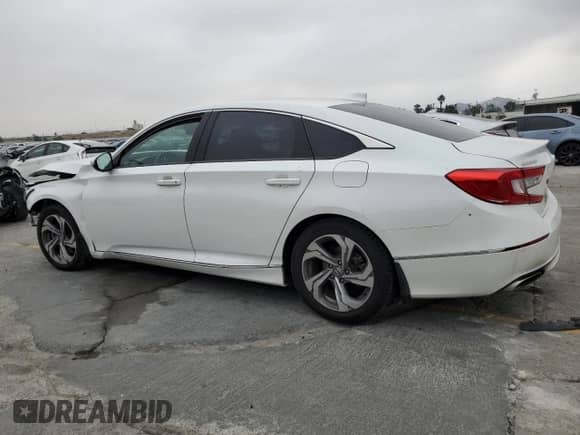 2018 Honda Accord EX-L с VIN 1HGCV2F58JA033113, выставлен на аукционе Copart как лот 60054785 с пробегом 64 470 миль миль и Списание • Salvage title. История ставок и продаж доступна на DreamBid. Изображение 2.
