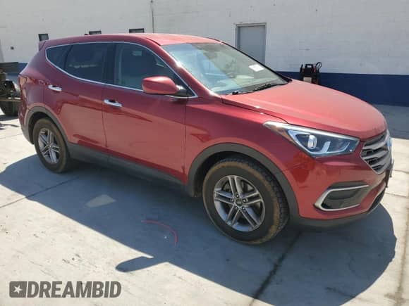 2017 Hyundai Santa Fe 2.4L with VIN 5XYZTDLB3HG431571, listed as a Copart auction lot 66657555 with 153,584 mi miles and Clean title. Bid and sale history available at DreamBid. Image 4.