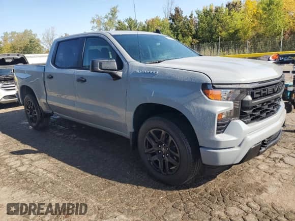 2024 Chevrolet Silverado 1500 Custom с VIN 3GCPDBEK3RG239513, выставлен на аукционе Copart как лот 80512345 с пробегом 4 164 миль миль и Чистый • Clean title. История ставок и продаж доступна на DreamBid. Изображение 4.