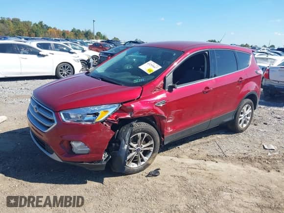 2017 Ford Escape SE with VIN 1FMCU9GD4HUA35798, listed as a IAAI auction lot 43255667 with 164,034 mi miles and . Bid and sale history available at DreamBid. Image 2.