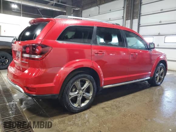 2016 Dodge Journey Crossroad with VIN 3C4PDDGG0GT227909, listed as a Copart auction lot 70786055 with 166,966 mi miles and Clean title. Bid and sale history available at DreamBid. Image 3.
