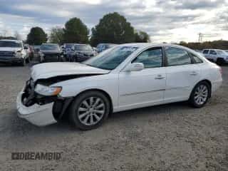 2009 Hyundai Azera Limited с VIN KMHFC46FX9A380598, выставлен на аукционе Copart как лот 78876024 с пробегом 203 725 миль миль и Списание • Salvage title. История ставок и продаж доступна на DreamBid. Изображение 1.