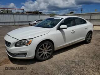 2016 Volvo S60 T5 Drive-E Premier with VIN LYV402FKXGB094889, listed as a Copart auction lot 57807475 with 54,078 mi miles and Salvage title. Bid and sale history available at DreamBid. Image 1.