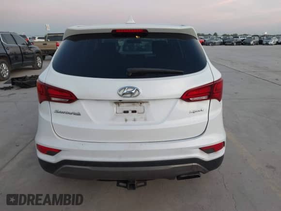 2017 Hyundai Santa Fe 2.4L with VIN 5XYZT3LB2HG418238, listed as a IAAI auction lot 43209893 with 120,999 mi miles and . Bid and sale history available at DreamBid. Image 16.